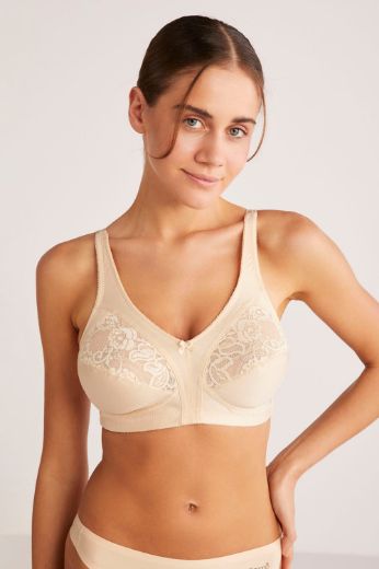 Kom Barbara Telsiz ve Kapsız Toparlayıcı Sütyen Ten resmi