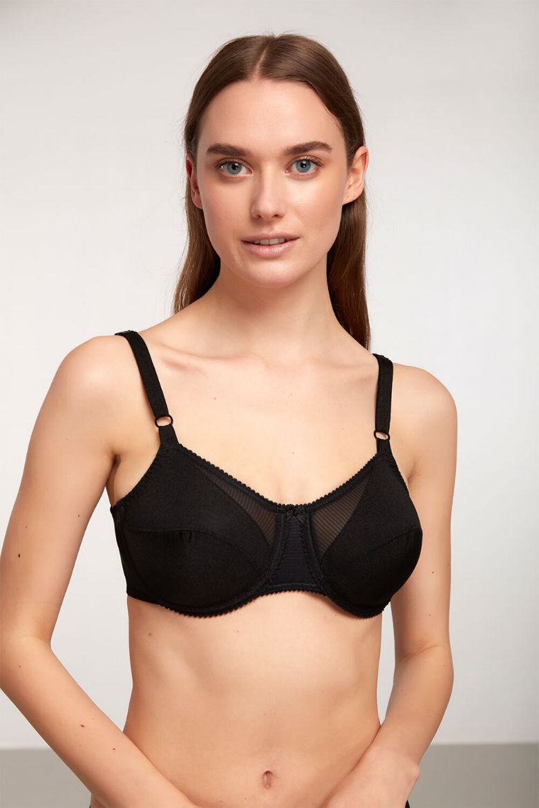 Kom Nelly Toparlayıcı Sütyen Siyah resmi