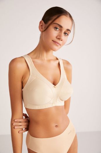 Kom Carol Pamuklu Balensiz Sutyen Ten resmi