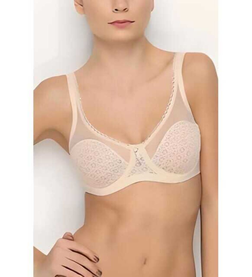 Yeni İnci Dantelli Toparlayıcı Sütyen 1670 Ten resmi