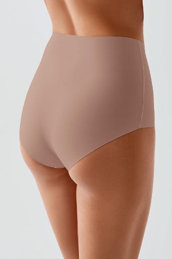 New Bra Yüksel Bel Bato Lazer Kesim Külot 9201 Ekru resmi