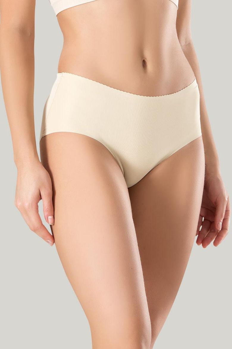 Miss Fit İz Yapmaz Bato Beyaz Külot 12596 Ten resmi