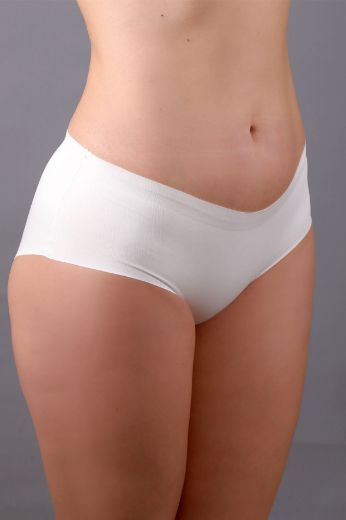 New Bra Bato Lazer Kesim Külot 9202 Ekru resmi