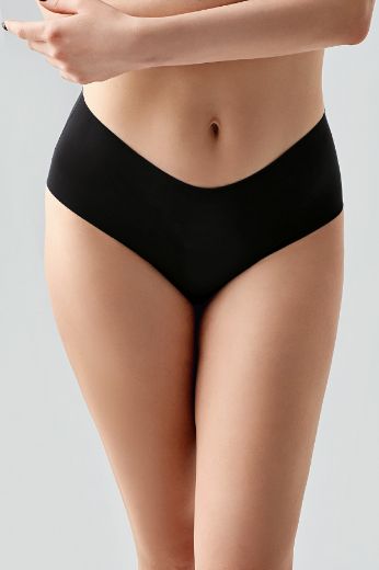 New Bra Bato Lazer Kesim Külot 9202 Siyah resmi