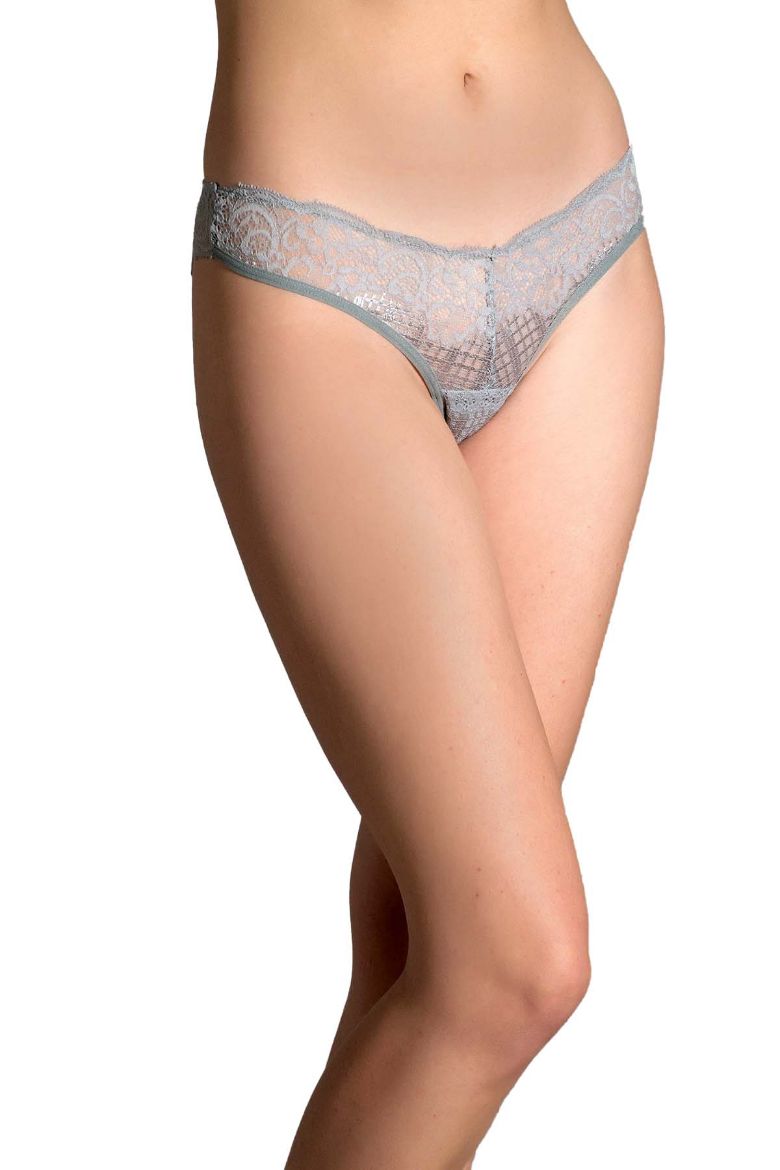 New Bra Brazilian Külot 9026 Gri resmi