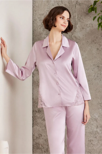 Pierre Cardin Saten Altılı Gelin Çeyiz Seti 6000 Rose resmi