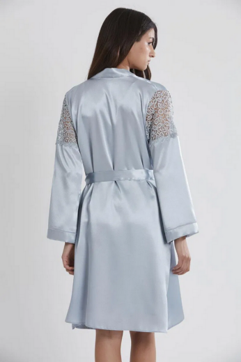 Pierre Cardin Saten Altılı Gelin Çeyiz Seti 6955 Mist resmi