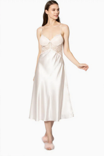 Pierre Cardin Saten Altılı Gelin Çeyiz Seti 6620 İnci resmi