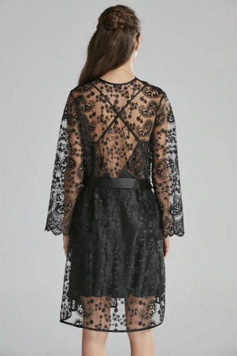 Pierre Cardin Saten Altılı Gelin Çeyiz Seti 6225 Siyah resmi