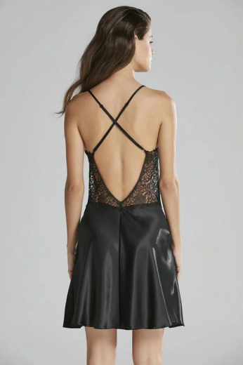 Pierre Cardin Saten Altılı Gelin Çeyiz Seti 6625 Siyah resmi