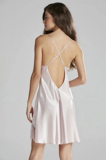 Pierre Cardin Saten Altılı Gelin Çeyiz Seti 6015 Pudra resmi