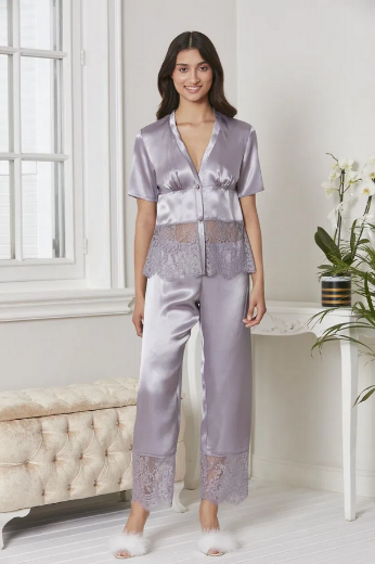 Pierre Cardin Saten Altılı Gelin Çeyiz Seti 6015 Royal resmi