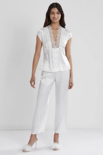 Pierre Cardin Saten Altılı Gelin Çeyiz Seti 6325 Ekru resmi