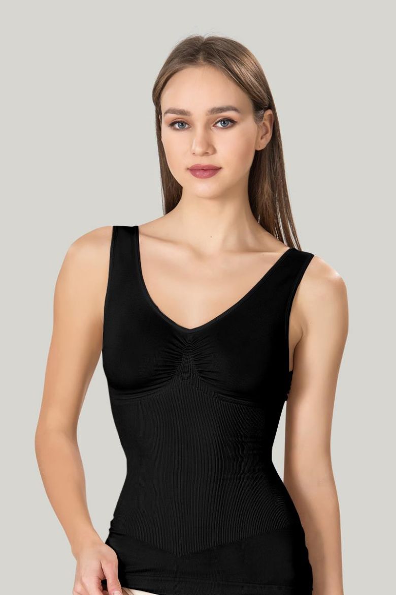 Miss Fit Toparlayıcı Atlet 16428 Siyah resmi