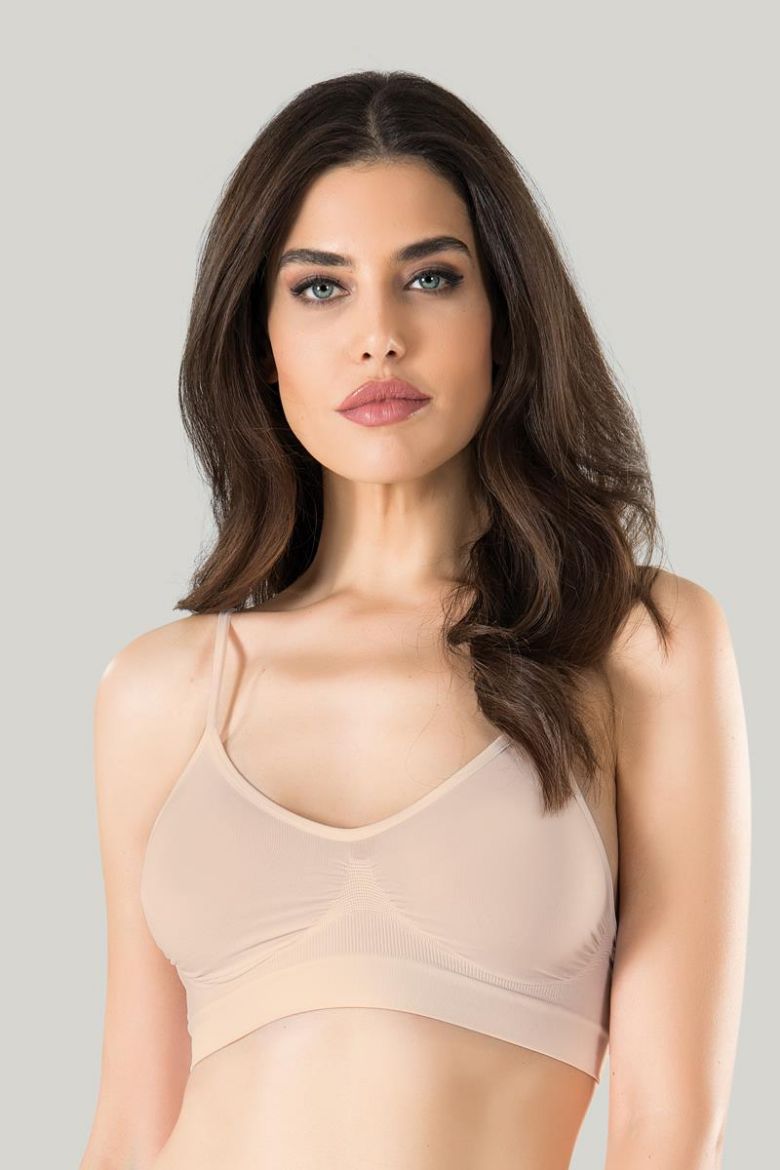 Miss Fit İnce Askılı Büstiyer 1315 Ten resmi
