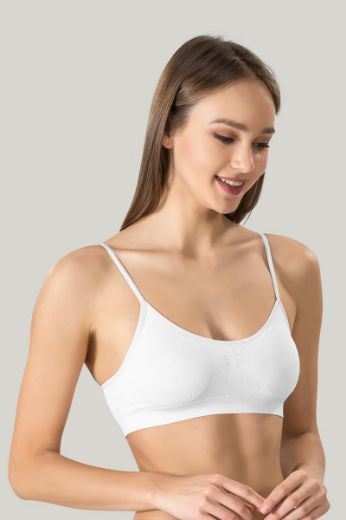 Miss Fit  Pedli Büstiyer 11003 Beyaz  resmi