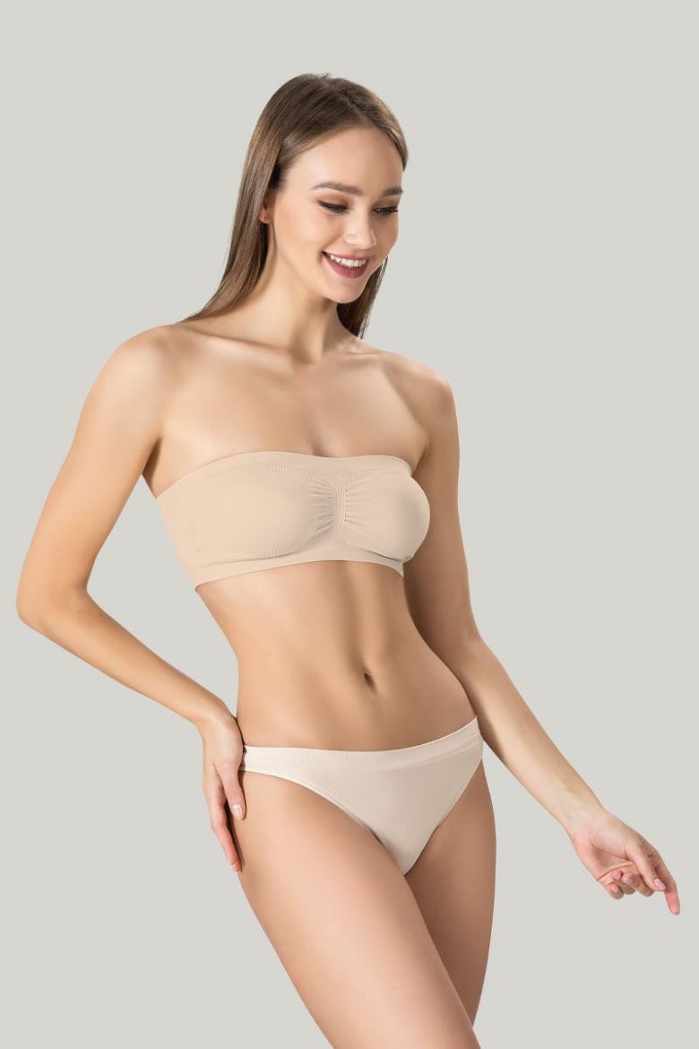 Miss Fit Pedli Straplez Büstiyer 11072 Ten resmi