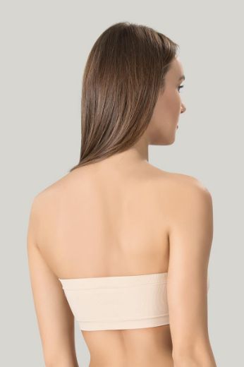 Miss Fit Pedli Straplez Büstiyer 11072 Ten resmi