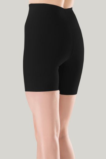 Miss Fit İz Yapmaz Yüksek Bel Uzun Paça Boxer 14001 Siyah resmi