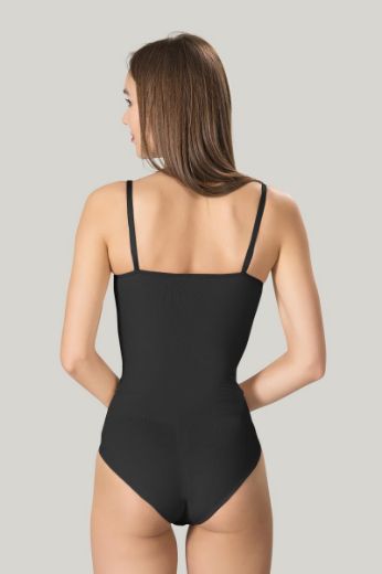 Miss Fit  Ayar Askılı Body Korse 1916 Siyah resmi