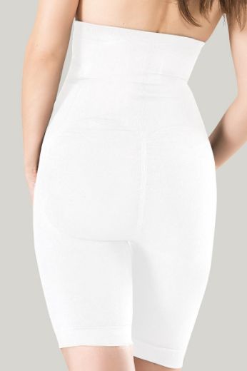 Miss Fit  Mideli Uzun Paça Korse 34389 Beyaz  resmi