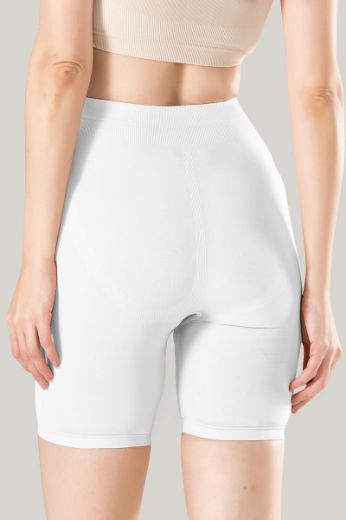 Miss Fit  Uzun Paçalı Şort 1203 Beyaz resmi