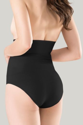 Miss Fit  Mideli Body Külot Korse 1037 Siyah resmi