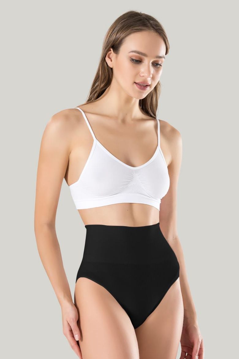 Miss Fit  Mideli Külot Korse 1001 Siyah resmi