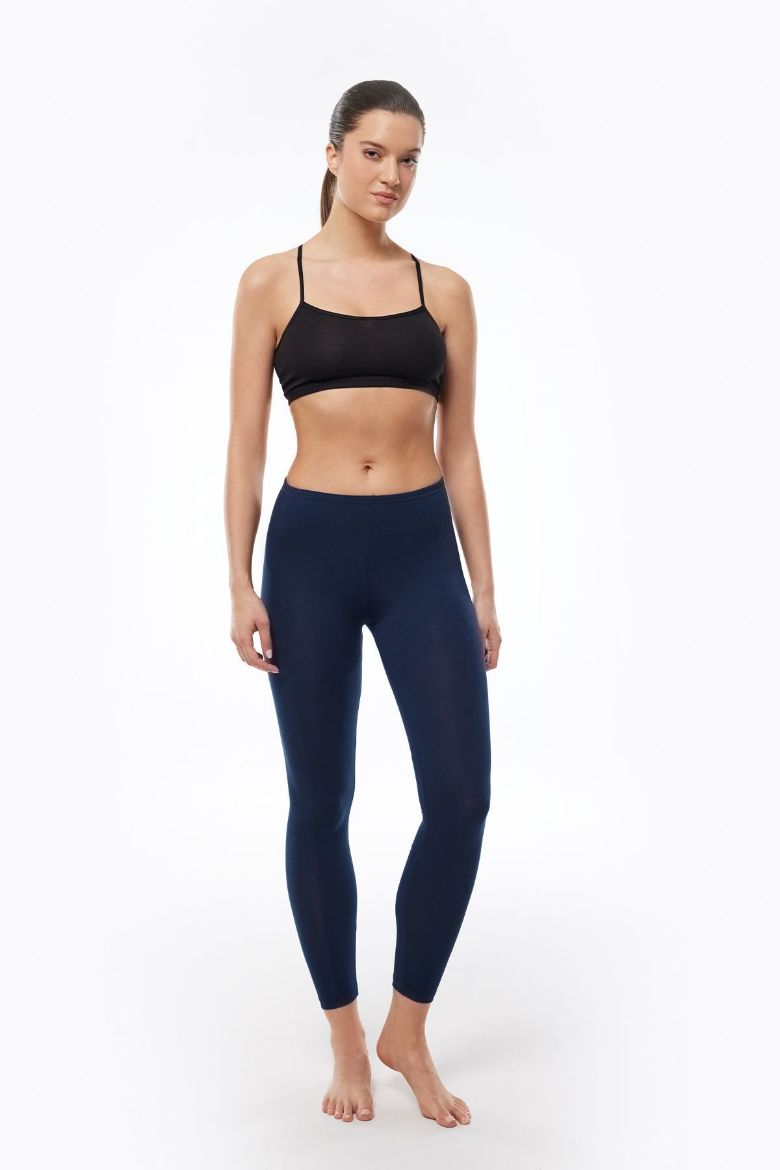 Malabadi Modal Uzun Tayt 190 Lacivert resmi