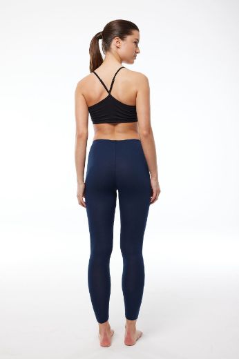 Malabadi Modal Uzun Tayt 190 Lacivert resmi