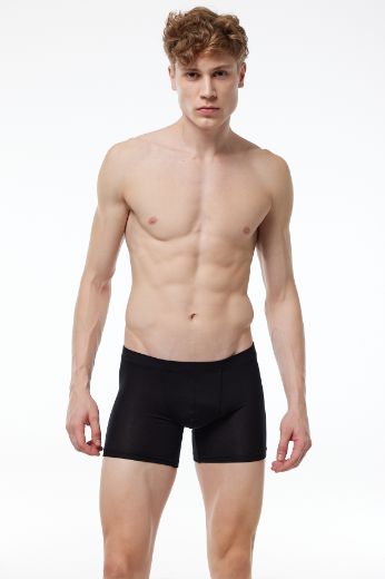 Malabadi Micro Modal Boxer 909 Siyah resmi