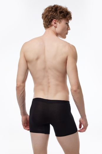 Malabadi Micro Modal Boxer 909 Siyah resmi