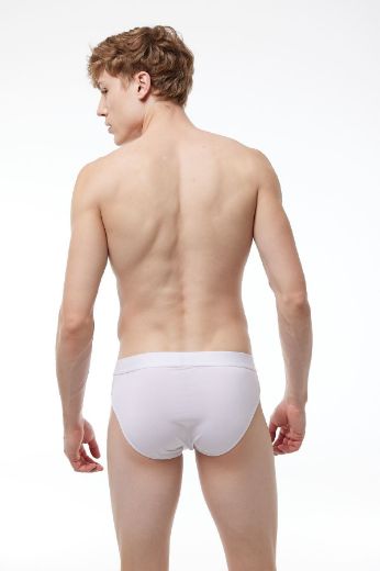 Malabadi Modal Slip Külot 080 Beyaz resmi