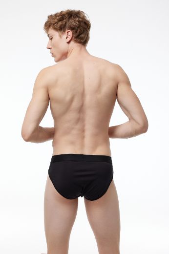 Malabadi Modal Slip Külot 080 Siyah resmi