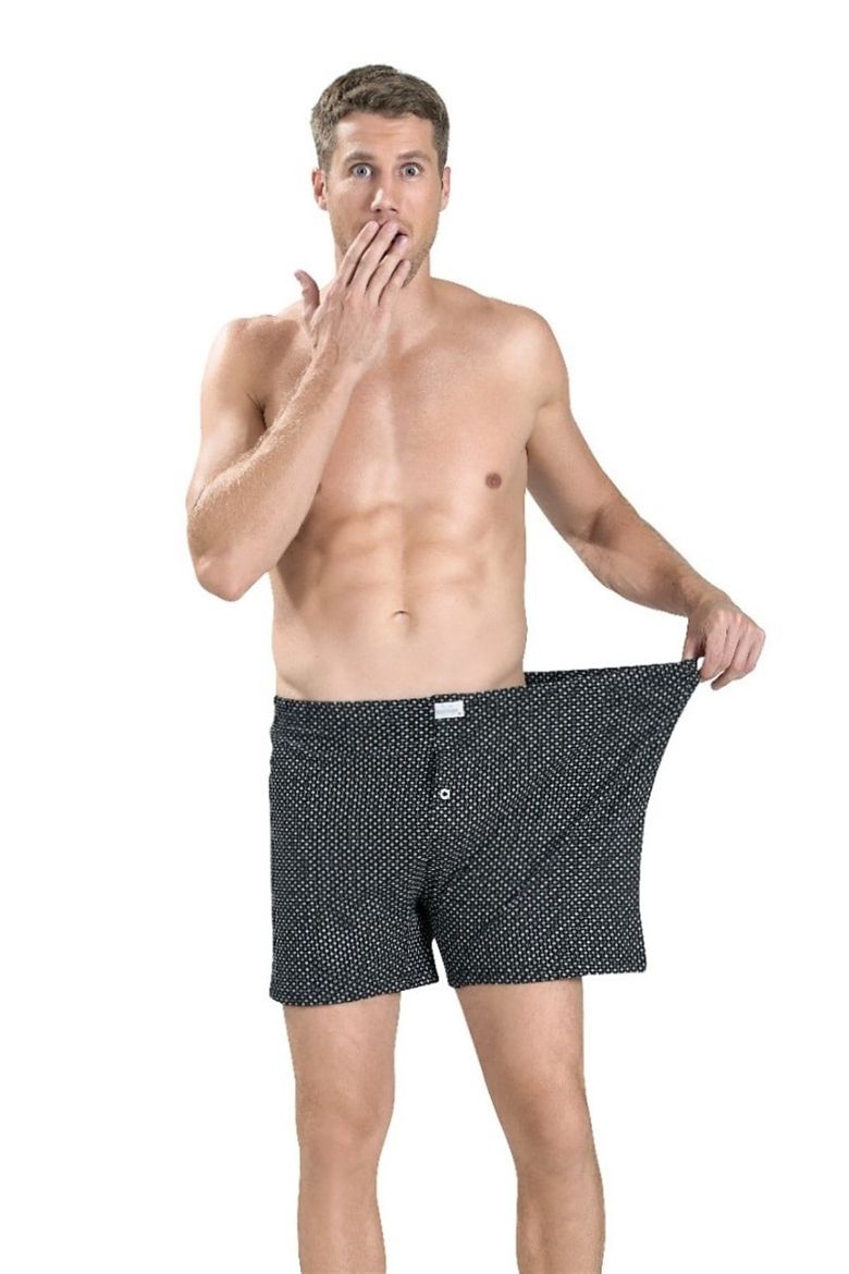 Jiber Pamuklu Büyük Beden Boxer 184 Asorti resmi