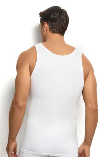 Jiber Erkek 2'li Bambu Atlet 281 Beyaz resmi