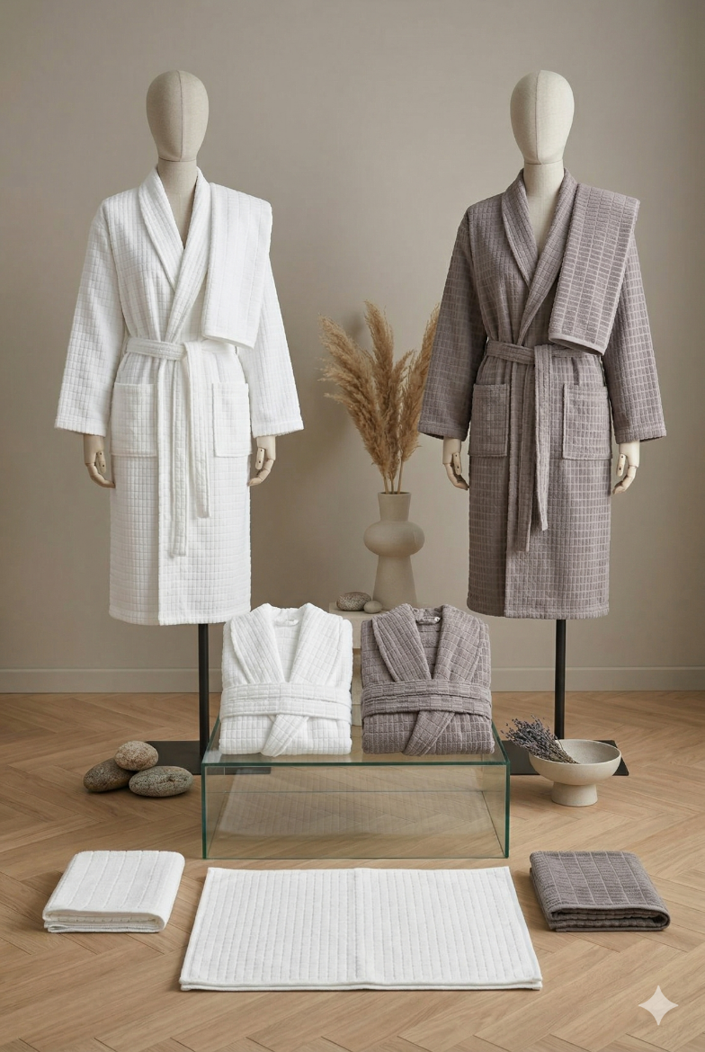 Özdilek Lano Aile Seti Beyaz-Kahverengi resmi